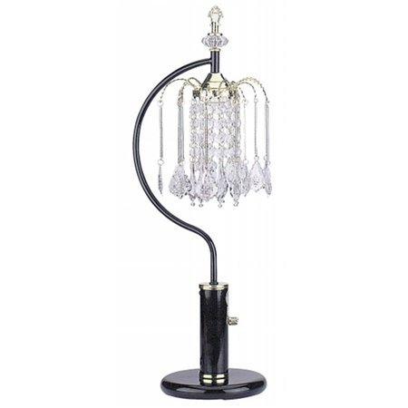 CLING Table Lamp with Crystal-Like Shades CL106096